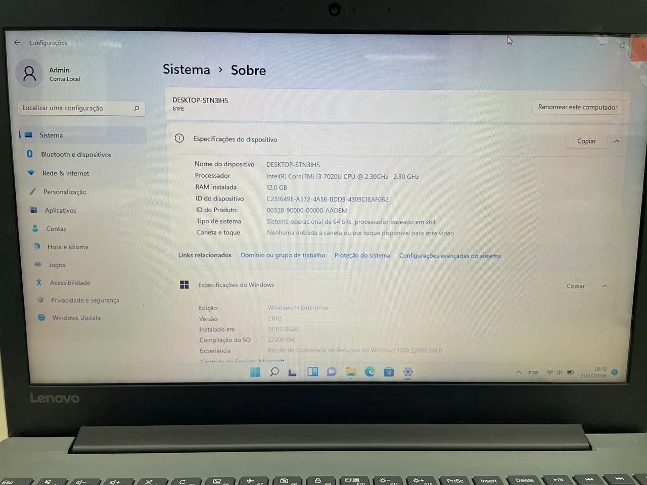 Notebook Lenovo Ideapad - Foto 2