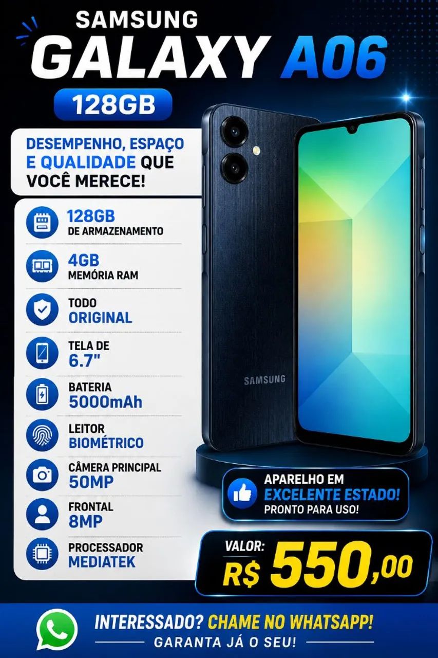Samsung A06 128gb  - Foto 3
