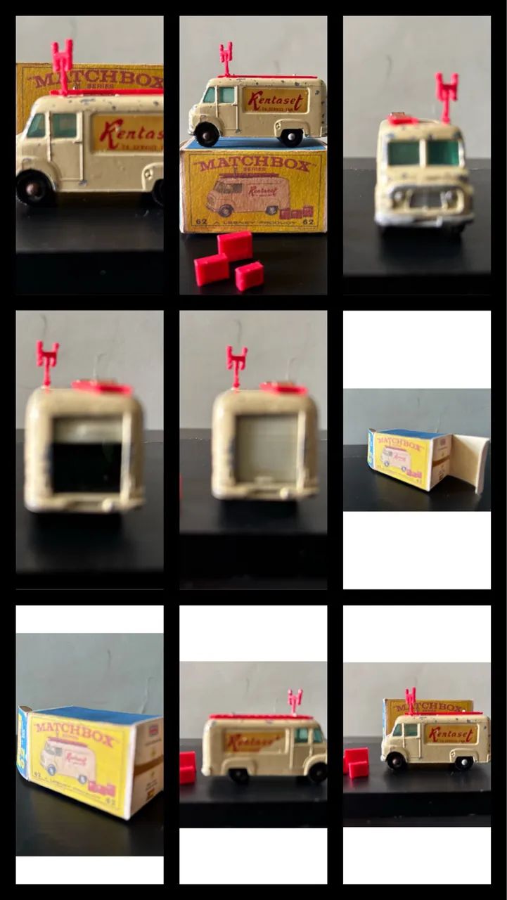 Matchbox Lesney TV Service Van da década de 1960.  - Foto 2