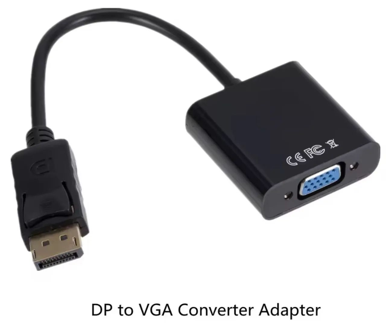 Adaptador DP Displayport Para VGA