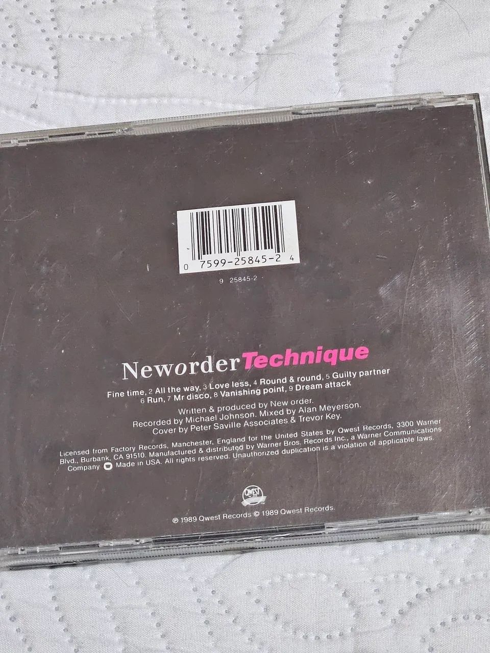 Pausado New Order - Technique Importado (USA) - Foto 2