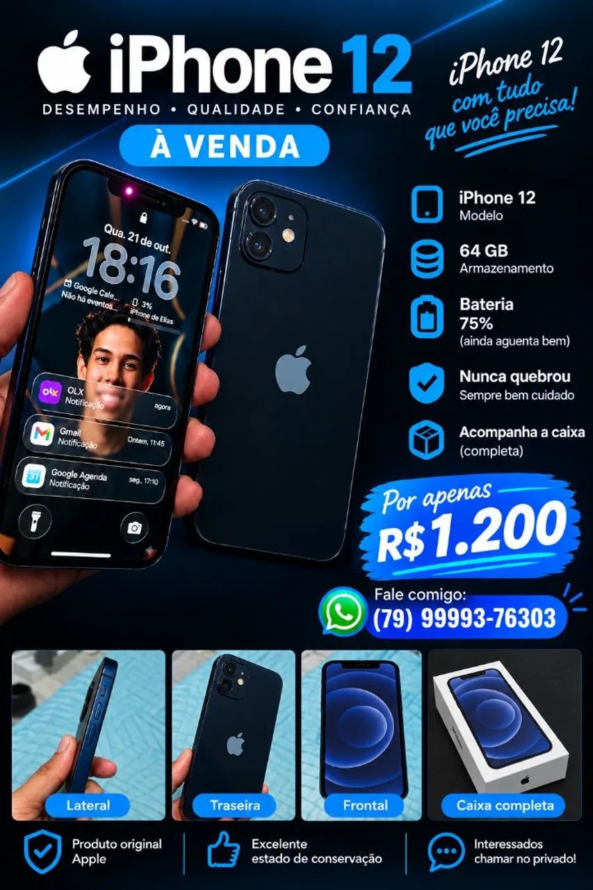 IPHONE 12 - Foto 3