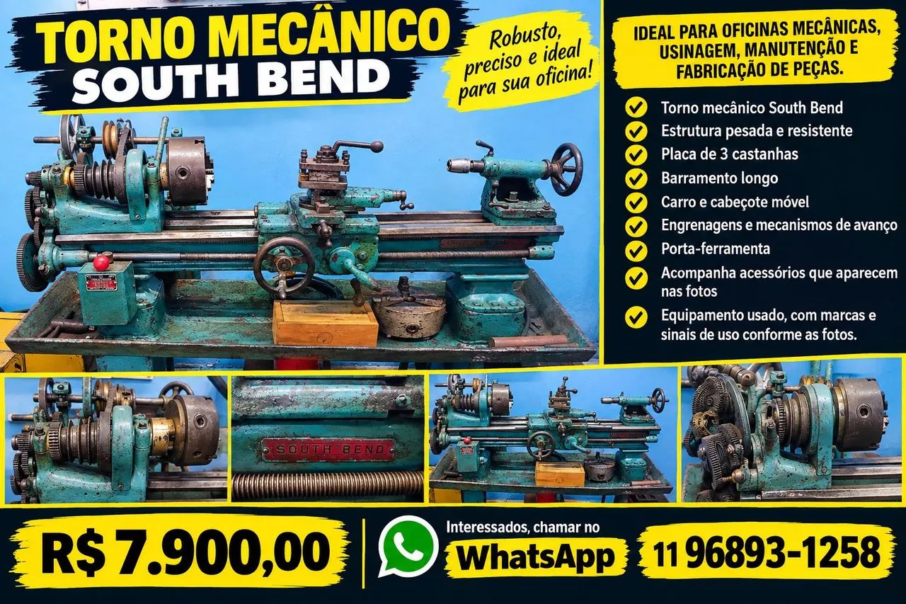 Torno mecânico 