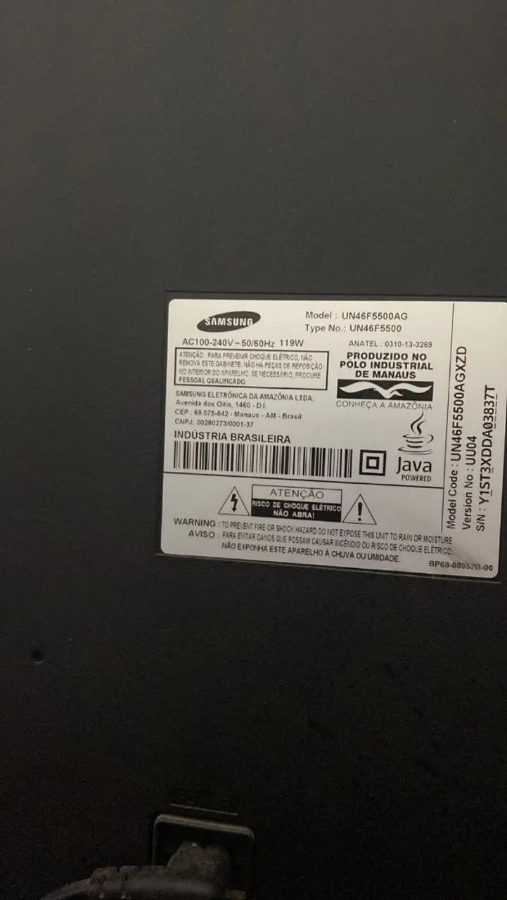 SMART TV SAMSUNG 46 PLG - Foto 2
