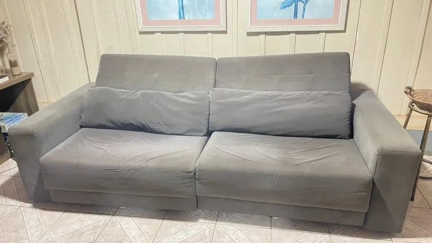 Sofá retrátil 4 lugares - Foto 3
