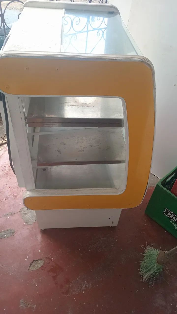 Estufa balcão de salgados 