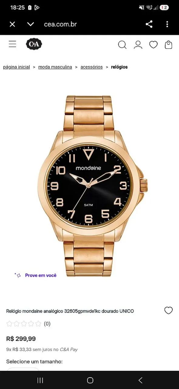 Relógio Mondaine original - Foto 2