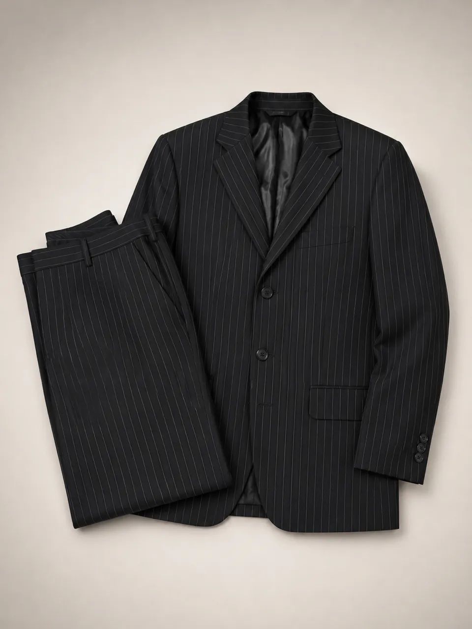 Terno Calça 38n e Blazer 46n Risca de Giz (Colombo)