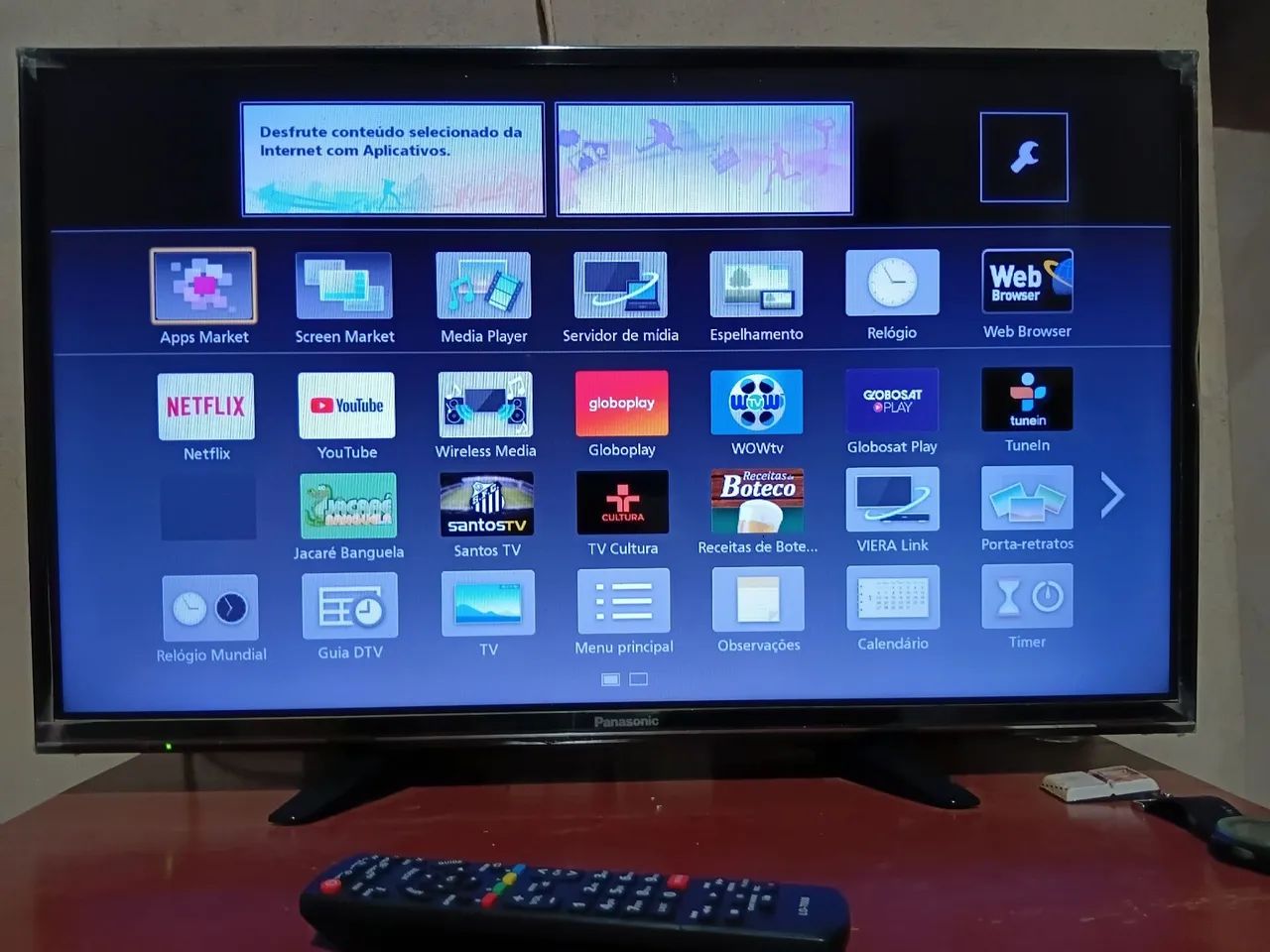 Vendo duas TVS 32"sendo uma da marca PANASONIC outra SAMSUNG  - Foto 2