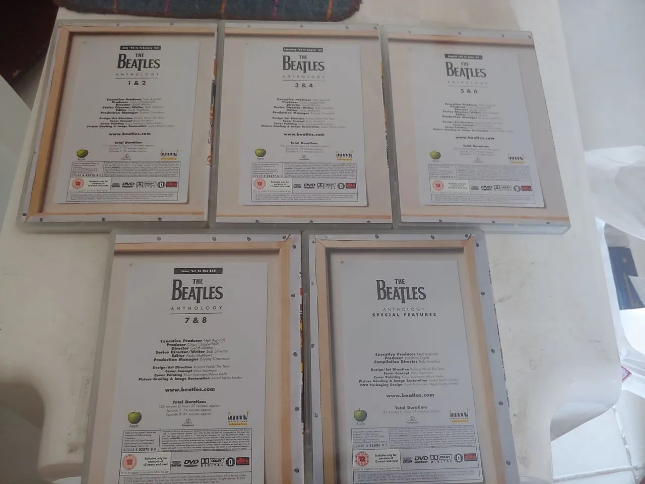 Box Dvd The Beatles Anthology - 5 discos - Foto 4