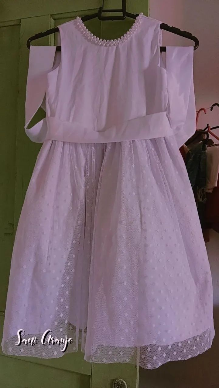 Vestido Batizado Novo