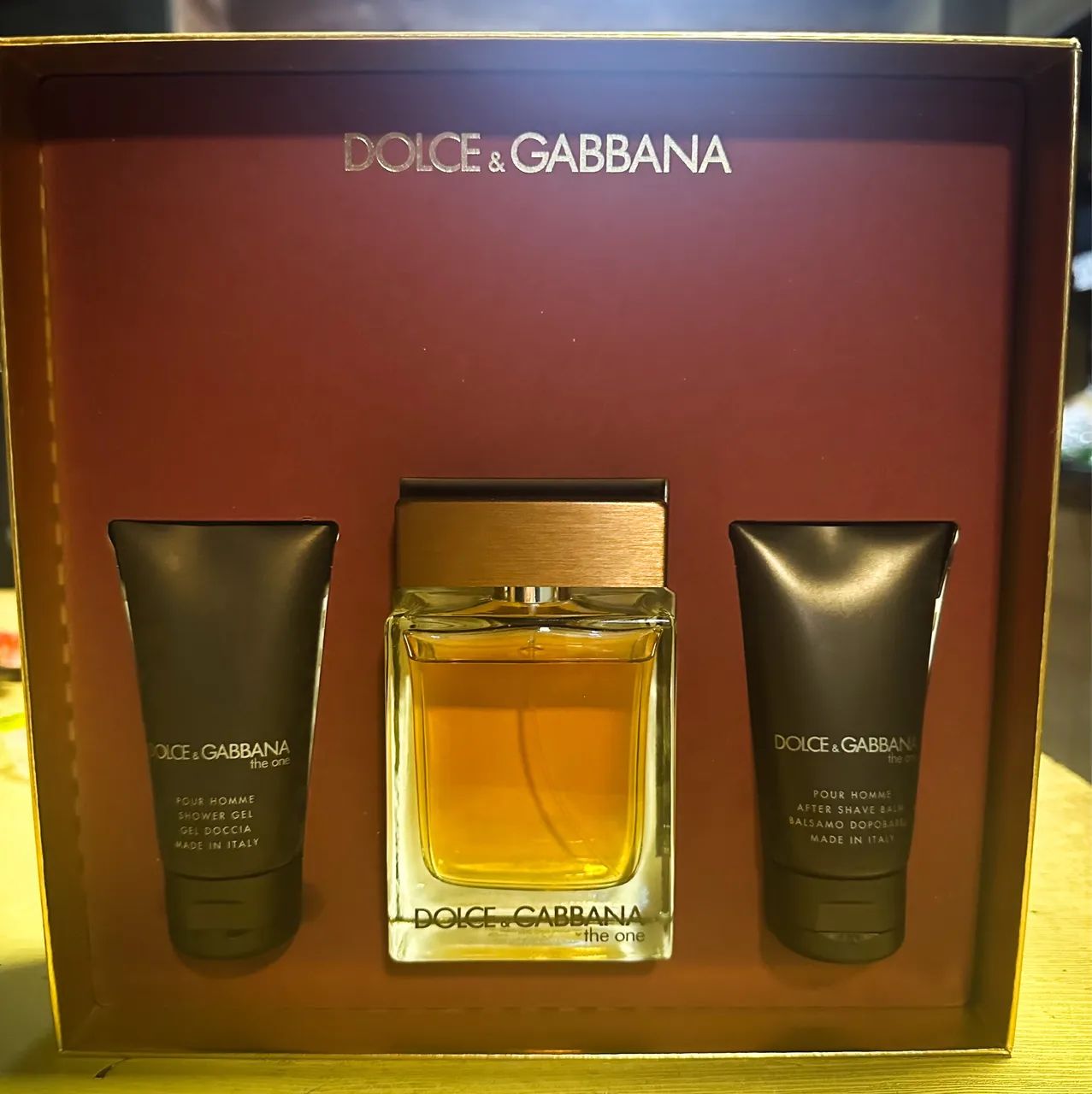Perfume The One EDT + After Shave + Shower