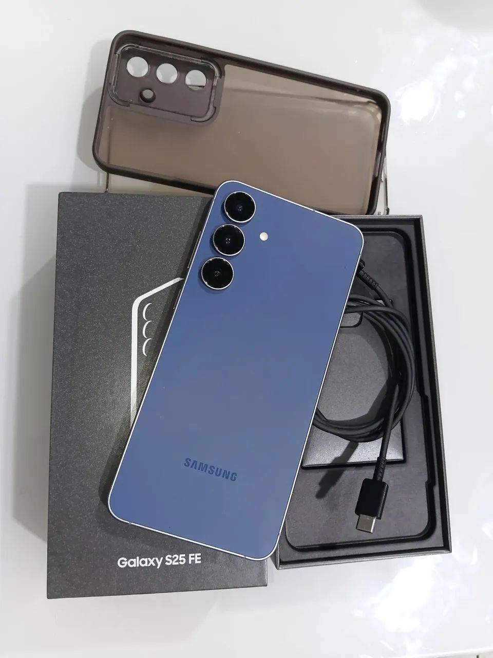 Samsung Galaxy S25 FE128GB Azul Zero - Foto 5