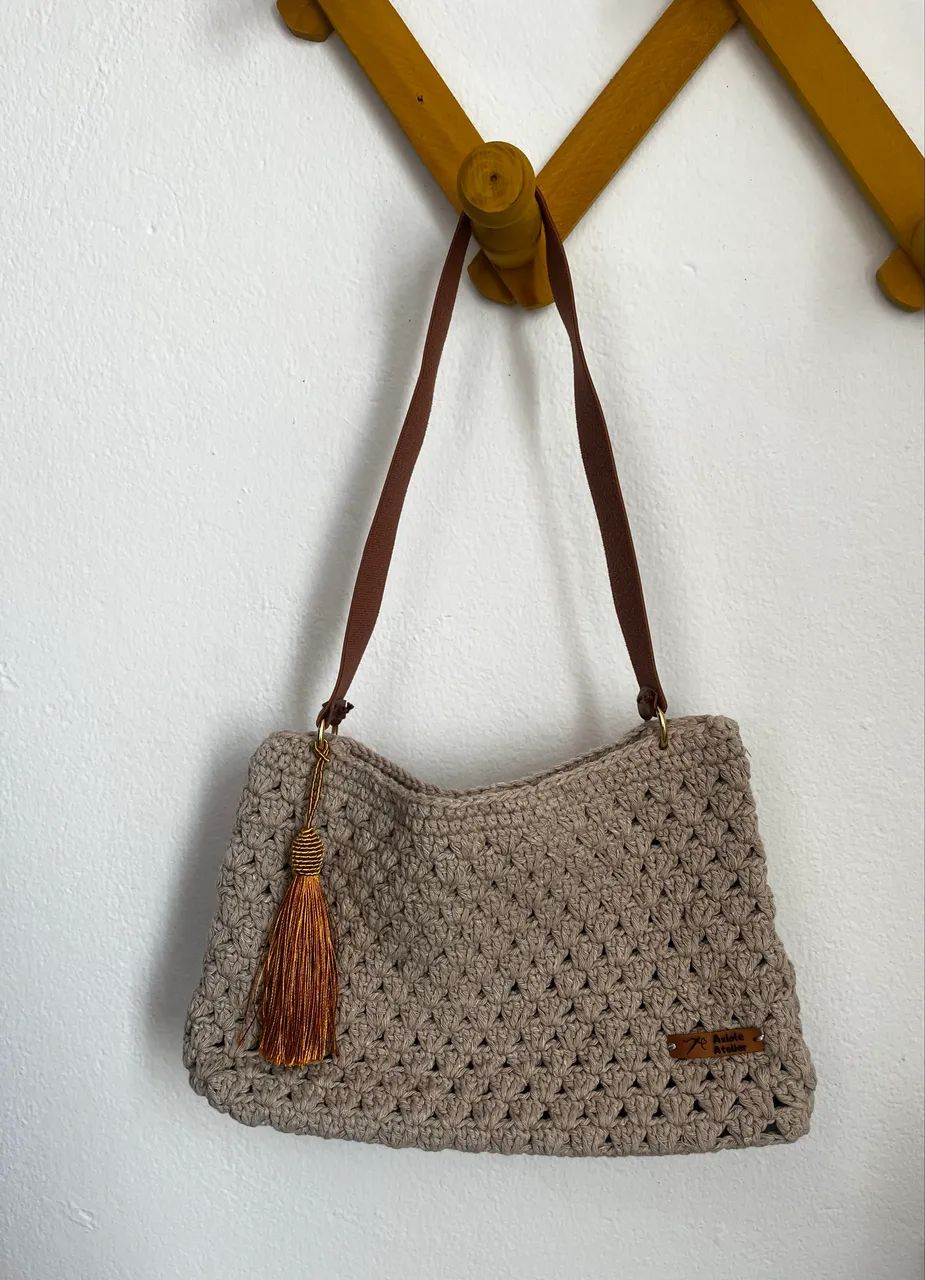 Bolsa de crochê  - Foto 2