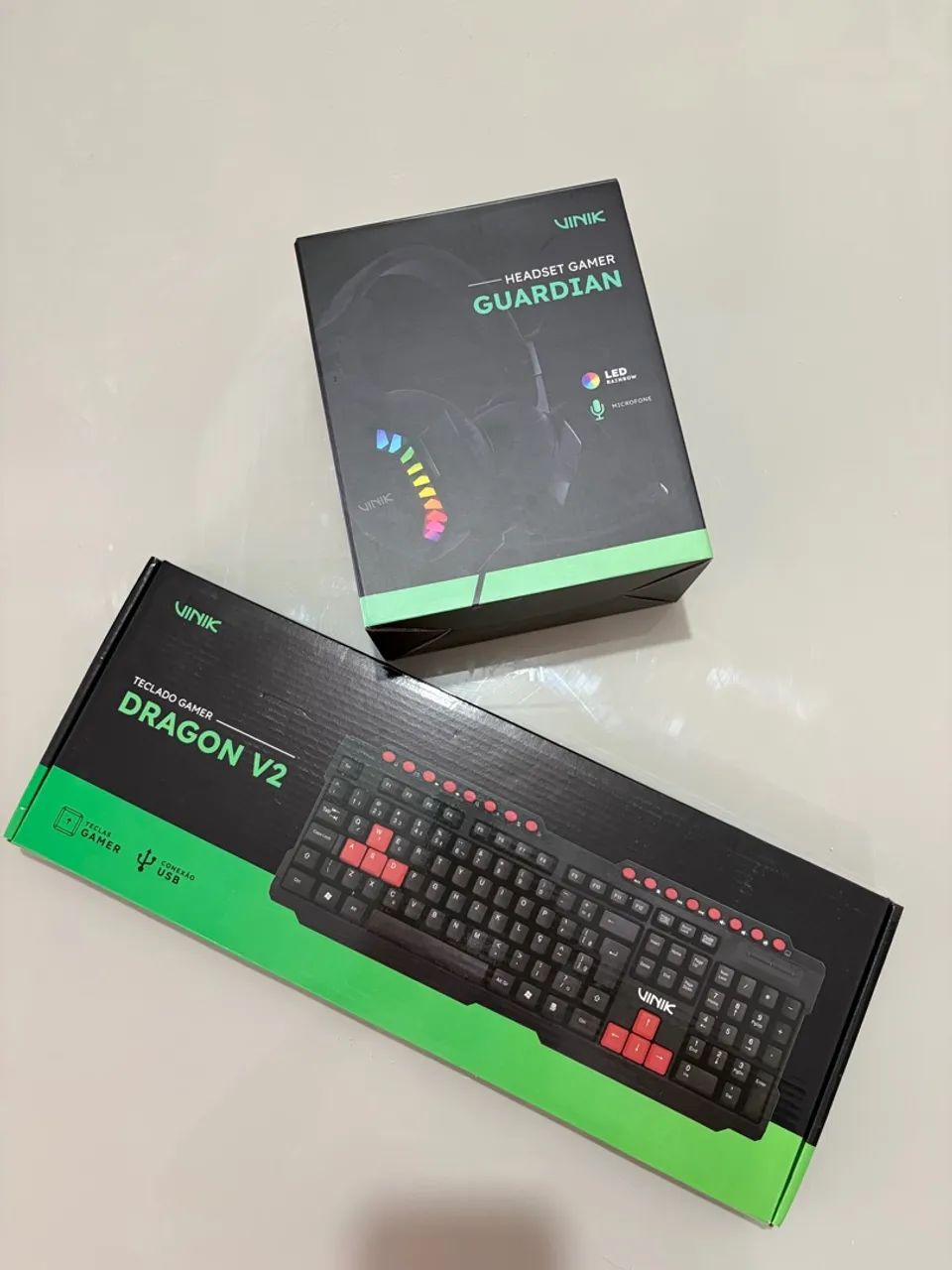 Kit Gamer (Teclado e Headset) 