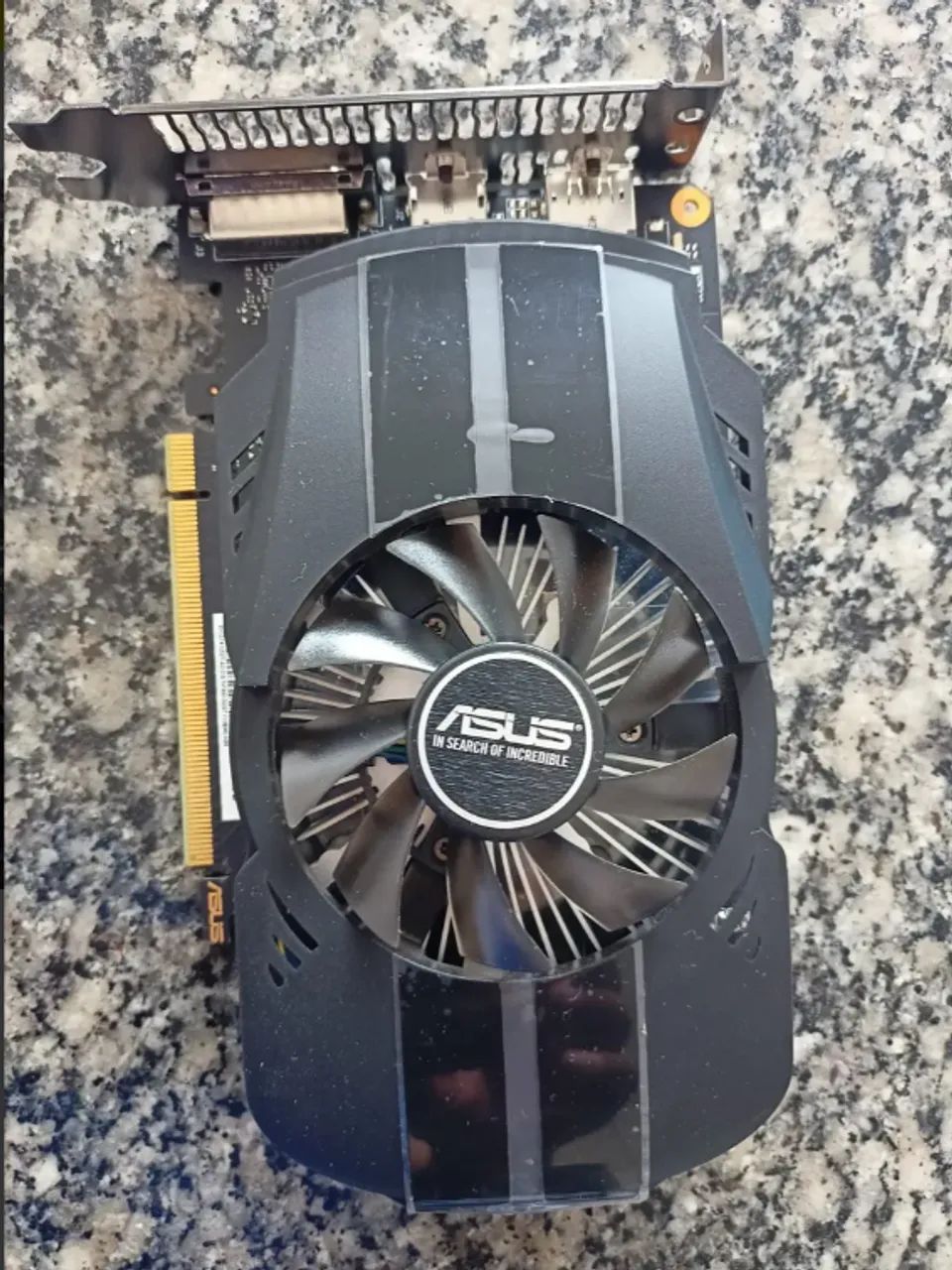 Placa Vídeo Asus Phoenix Gforce GTX 1050 Ti 4GB GDDR5 - Foto 2