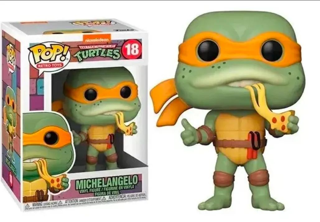Funko pop tartaruga ninja#16 #17 #18 #19 - Foto 3