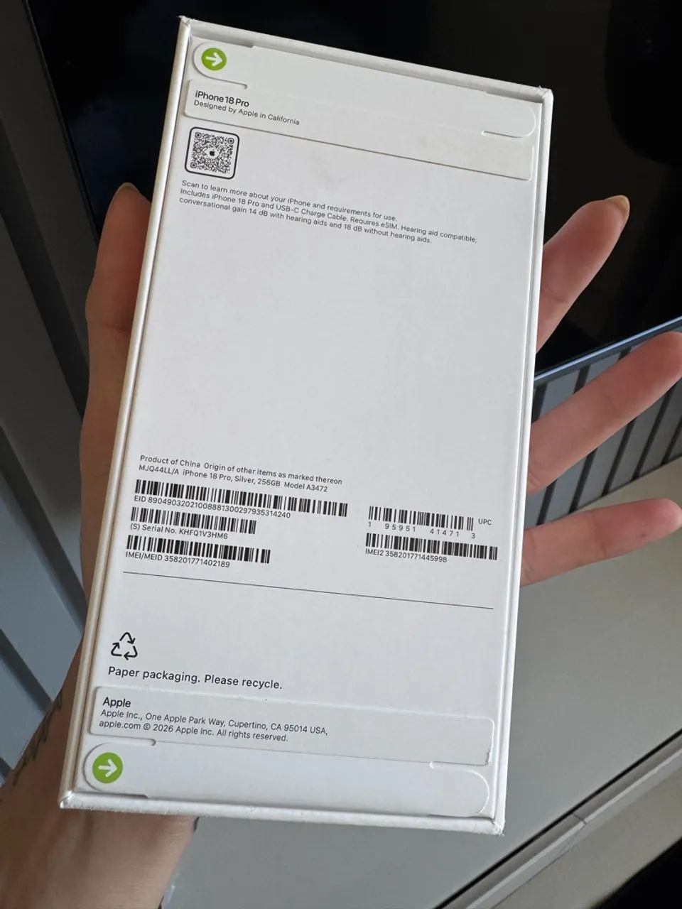 IPhone 18 Pro - Silver 256 GB - Foto 3