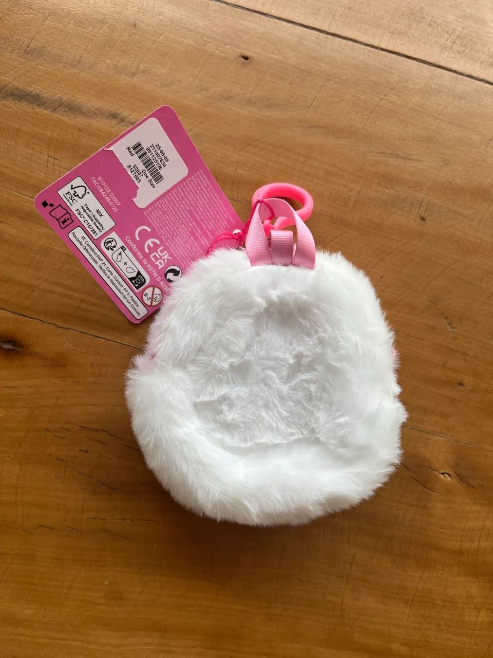 bolsinha chaveiro hello kitty fofa felpuda - Foto 3