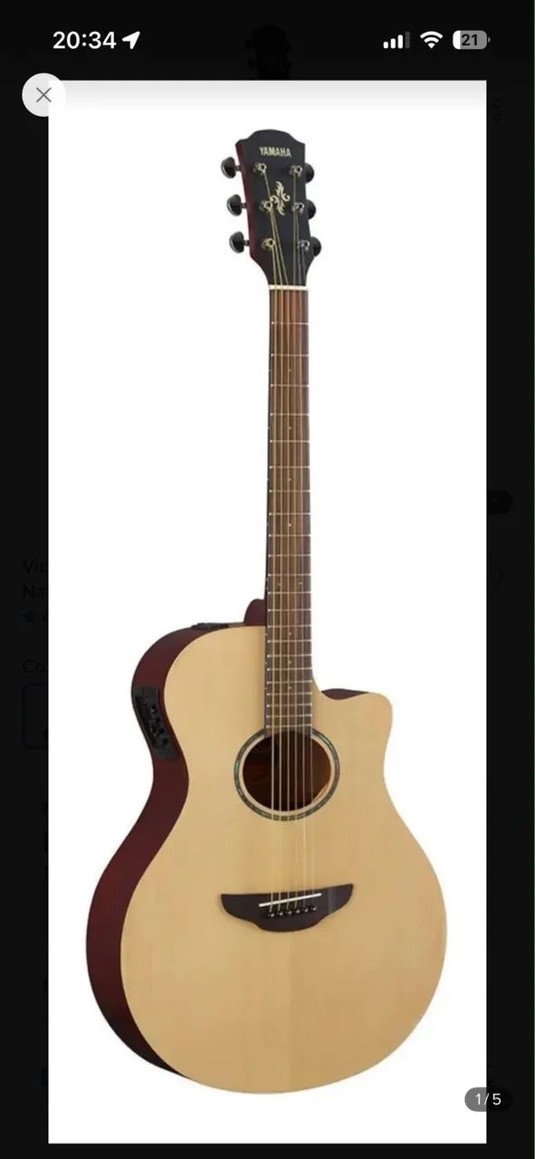 Lindo violão Yamaha