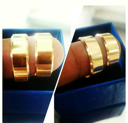 Fabricamos Alianças em ouro 18k, atenção a Descrição - Foto 4