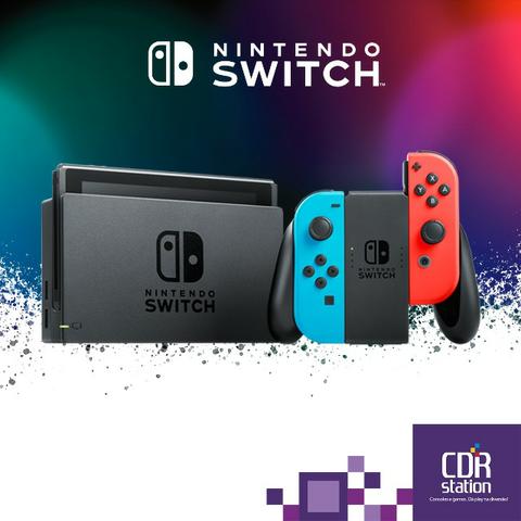 Nintendo Switch Neon ou Cinza Novo 2 Anos de Garantia