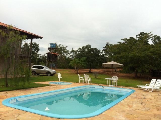 Chácara no Lago de Manso C/ Casa Beira de Rio e Piscina