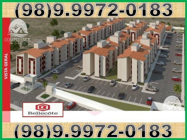 Bellecôte, apartamentos com 2 quartos, 42 a 48 m² Maiobão - São José de Ribamar/MA - Foto 2