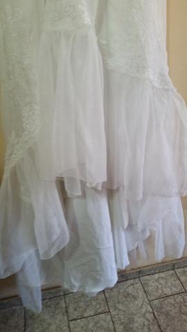Vestido de Noiva Semi Novo - Foto 5