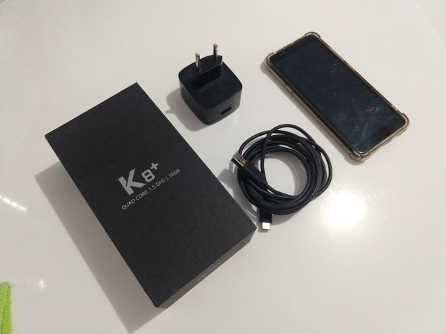 Celular Smartphone LG K8+ Plus 16GB Dual Chip Android 7.0 Pie Tela 5.4