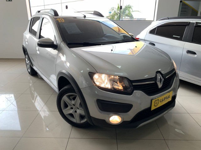 SANDERO STEPWAY 2019 COMPLETO SUPER NOVO