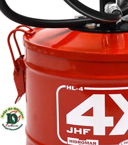 Engraxadeira manual com capacidade de 4 kg - Hydronlubz - Foto 5