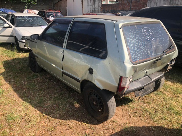 Sucata Fiat Uno Mille Fire 2007  Disponível Para Retirada De Peças  - Foto 4