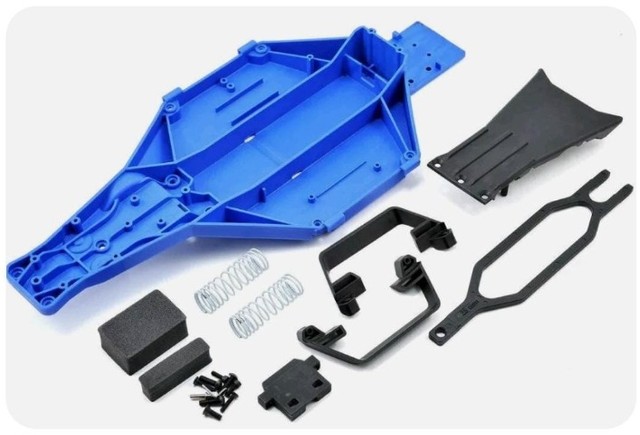 Chassi Para Automodelo RC Traxxas Lcg Slash 2wd & Vxl (kit Para Conversão)