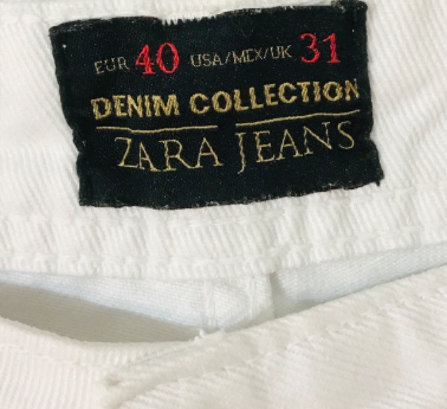 Shorts branco Zara tamanho 40 - Foto 3