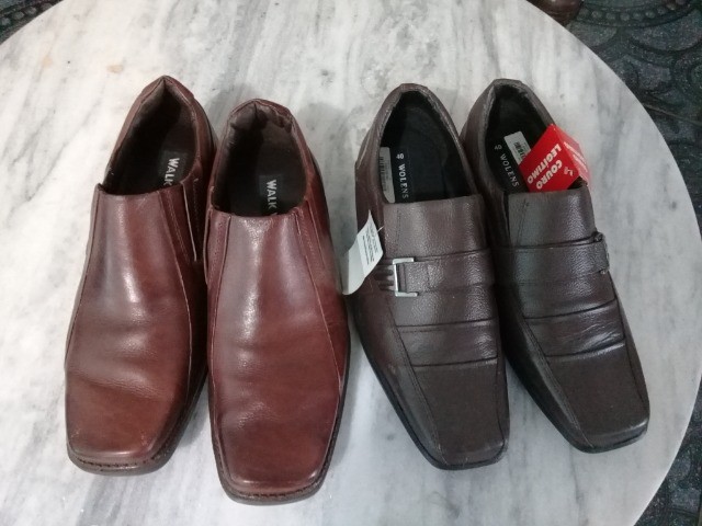 sapatos novos confeccionados em couro legitimo - Foto 2