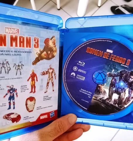 Blu-ray Homem de Ferro 3 - Edição Duplo - 2D e 3D - Bluray Original - Foto 3