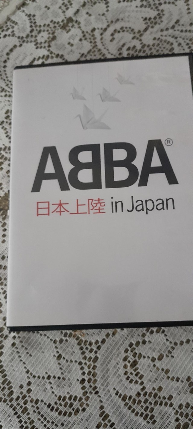 Dvd abba no Japão. 