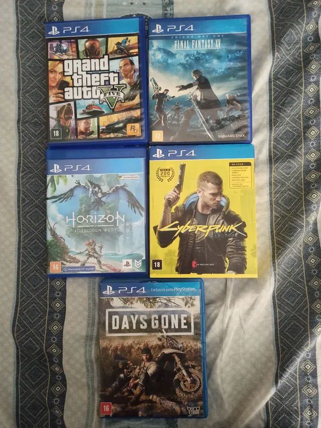 Jogos de ps4 e ps3 - Videogames - Praça da Bandeira, Rio de Janeiro  1236540540