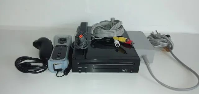 Nintendo Wii Console Black : Video Games 