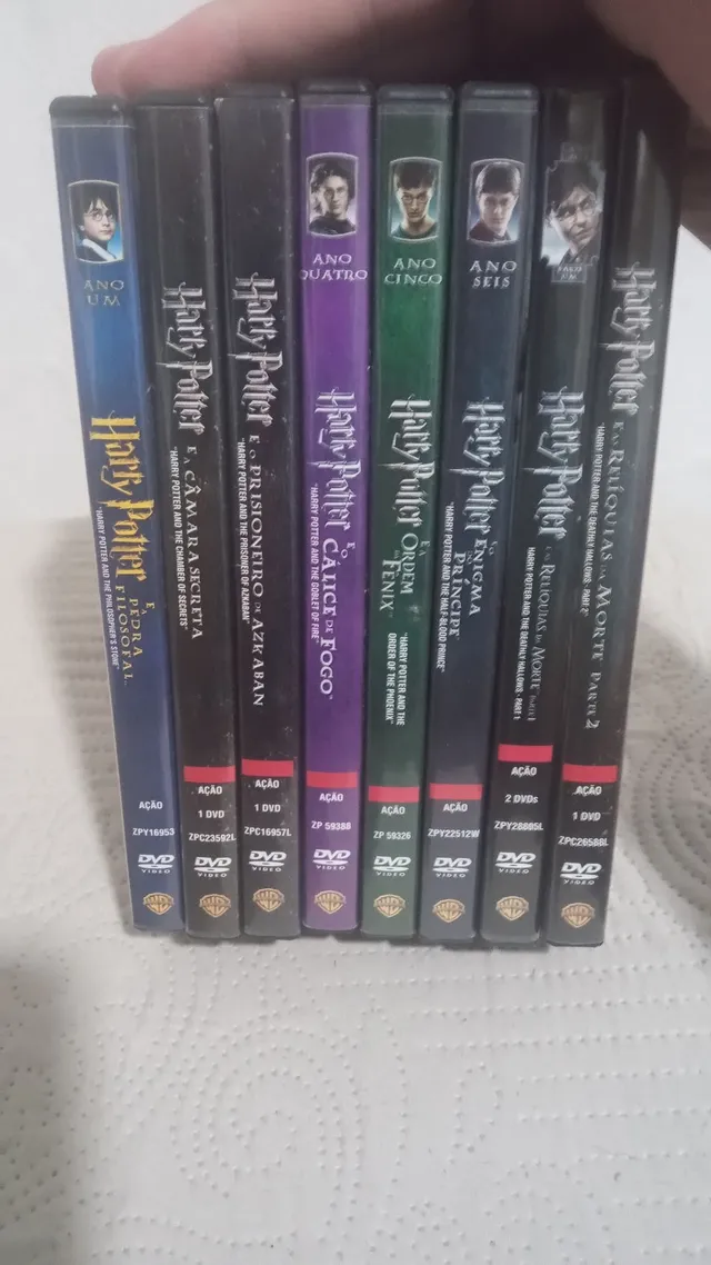  Blu-ray Harry Potter: Coleção Completa [ Anos 1 - 7