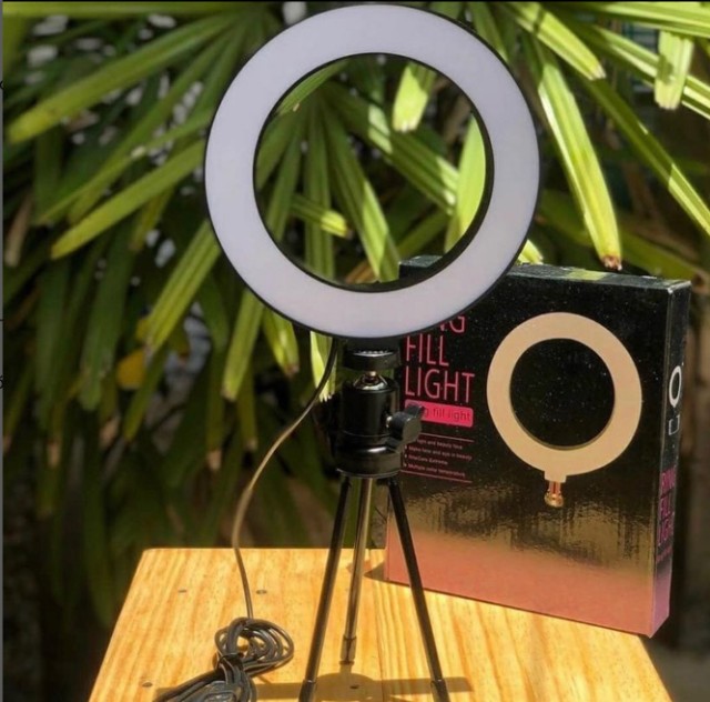 Ring Light de Mesa - Alta Qualidade 