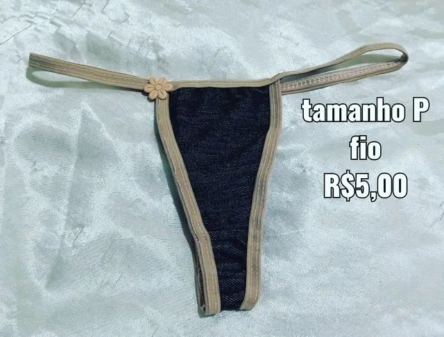 Super promoção até durar o estoque calcinha tamanho P modelo fio e tanga super qualidade - Foto 5