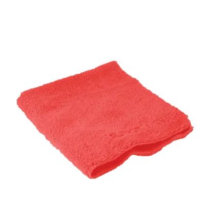 Kit com 5 Toalhas em Microfibra Sem Costura 40x60 - Vermelha com Tecnologia Coreana - Foto 6
