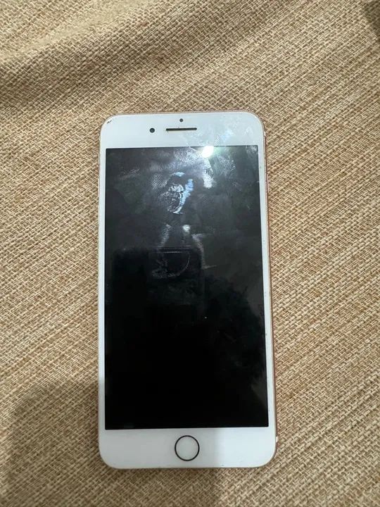 iPhone 7 Plus Rose Gold - Peça para conserto - Tela trincada - Foto 4