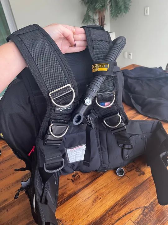 Equipamento de mergulho Zeagle Ranger LTD BCD tamanho médio - Foto 5