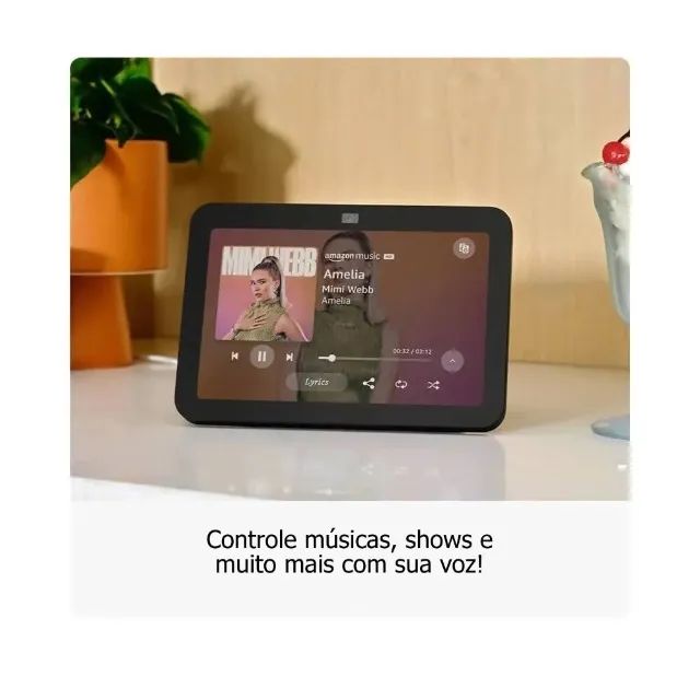 Amazon Echo Show 8 3ª Geração - Smart Screen - Tela 8" com Wi-Fi e Bluetooth - Foto 3