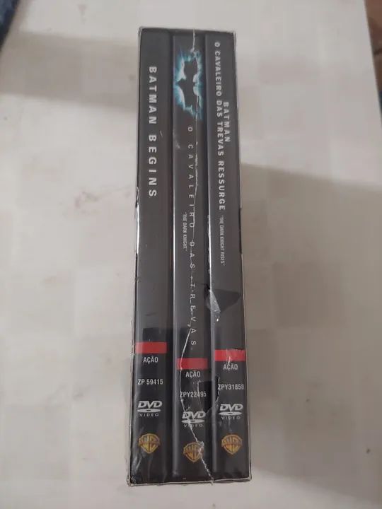 Box Dvd Batman - O Cavaleiro das Trevas - Trilogia  - Foto 2