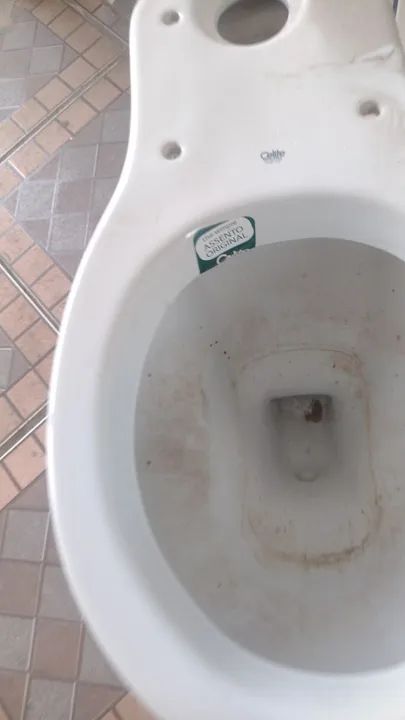 Vendo vaso sanitário com caixa acopladacompleta,mais lavatorio lavatorio - Foto 6