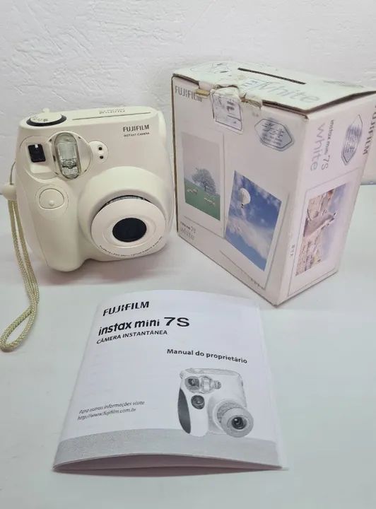 Câmera Instantanea Fujifilm Instax Mini 7S Branca